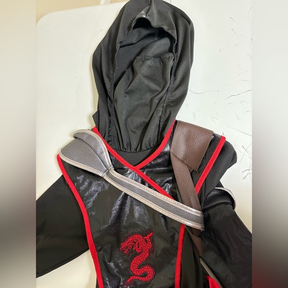 Ninja Costume Size-5Y - Picture 3 of 5